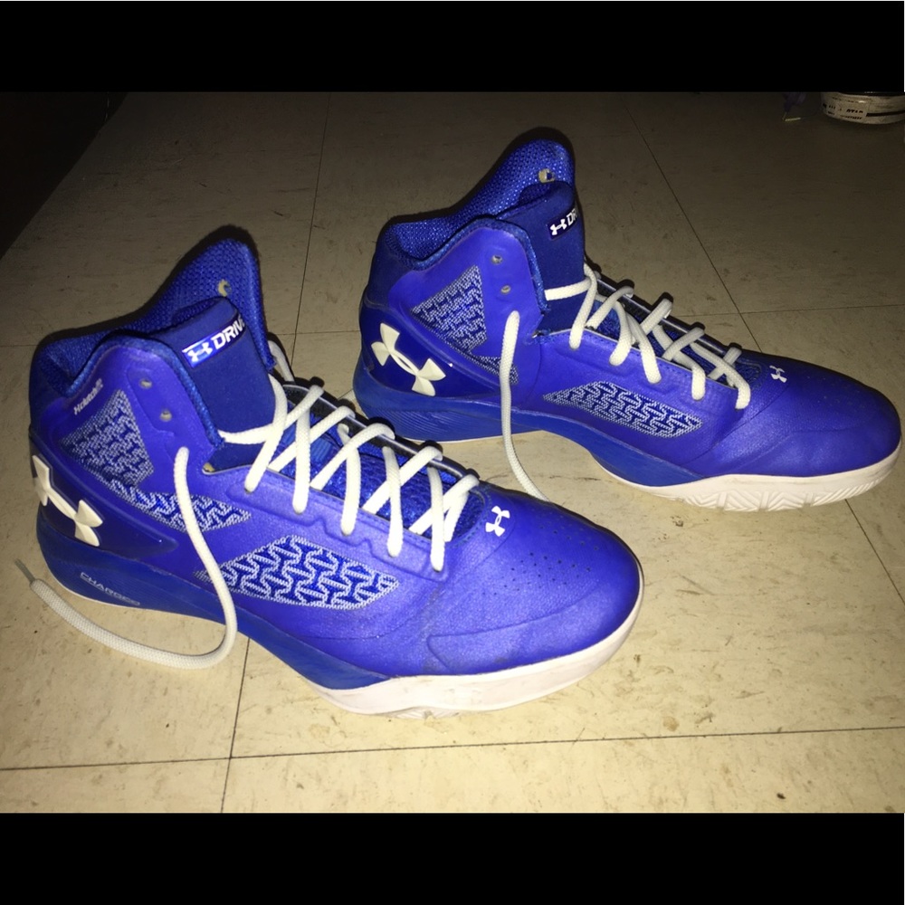 Blue Basketball shoes (men&woman)